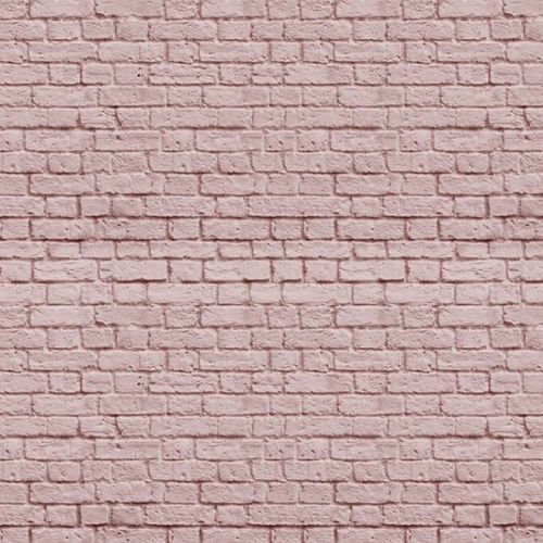 Mural Dusty Pink - Soft Bricks