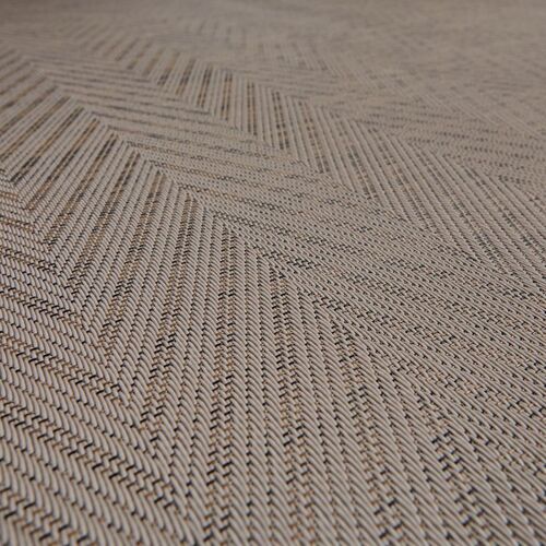 Graphic Herringbone Beige