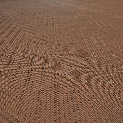 Graphic Herringbone Cinnamon