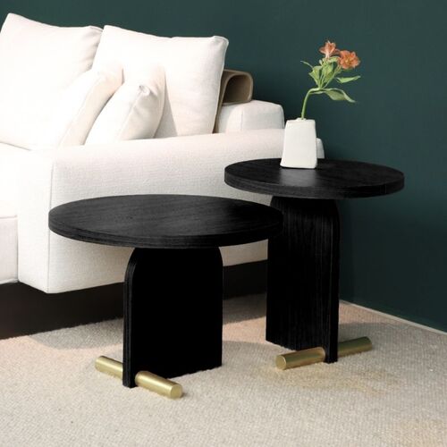 Nova Side Table Nogal Negro